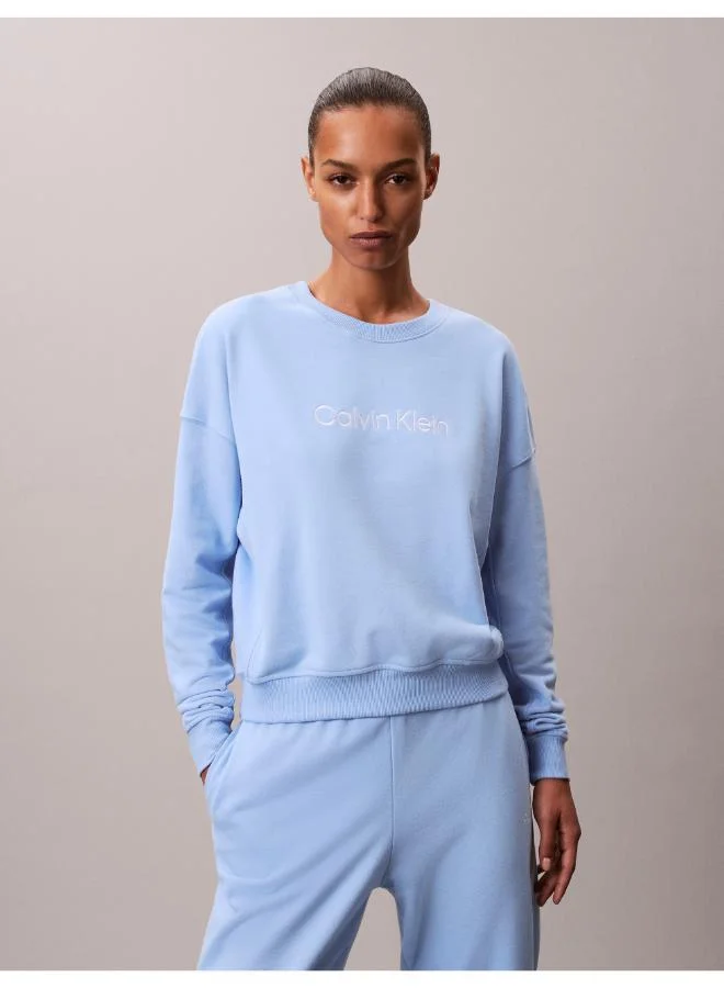 CALVIN KLEIN Logo Nighwear Sweatshirt